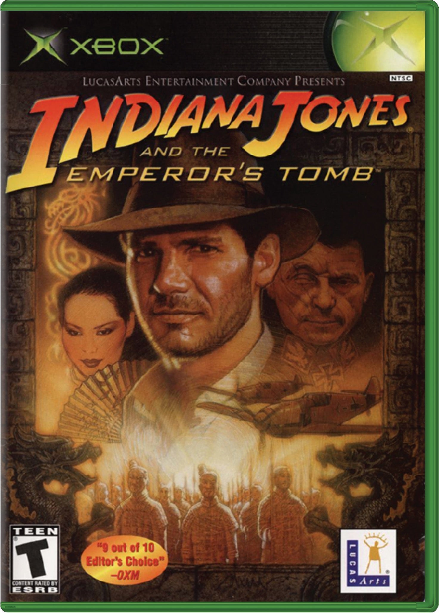 Indiana Jones and the Emperor's Tomb Cover Art