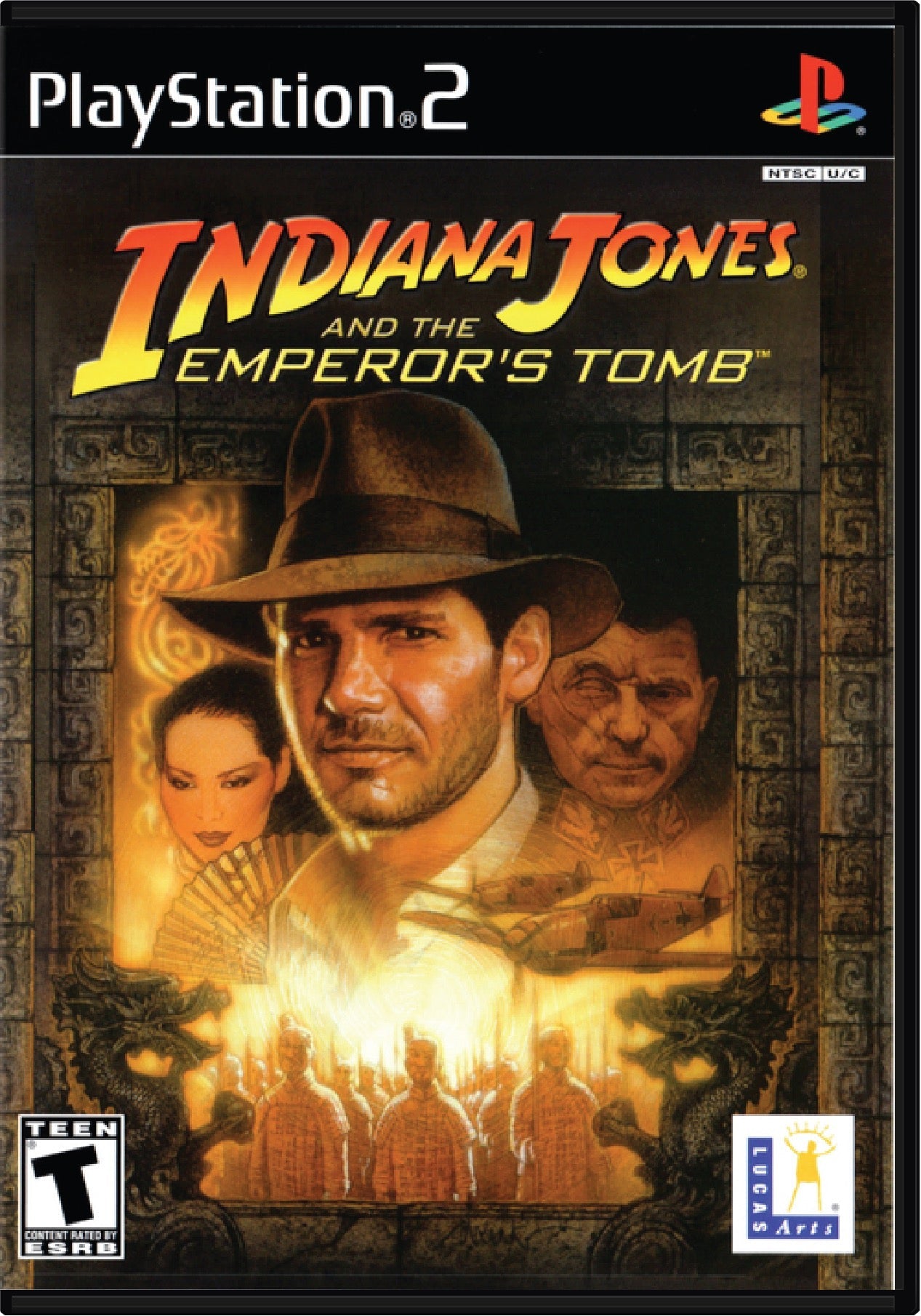 Indiana Jones and the Emperor s Tomb for Sony PlayStation 2 PS2 TVGC