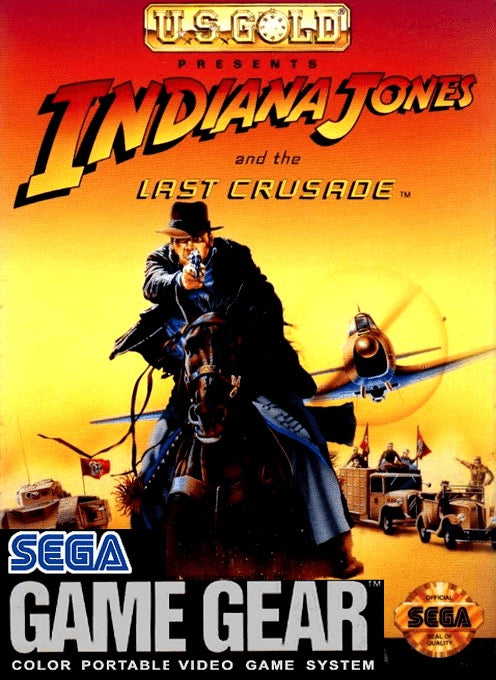 Indiana Jones and the Last Crusade Cover Art