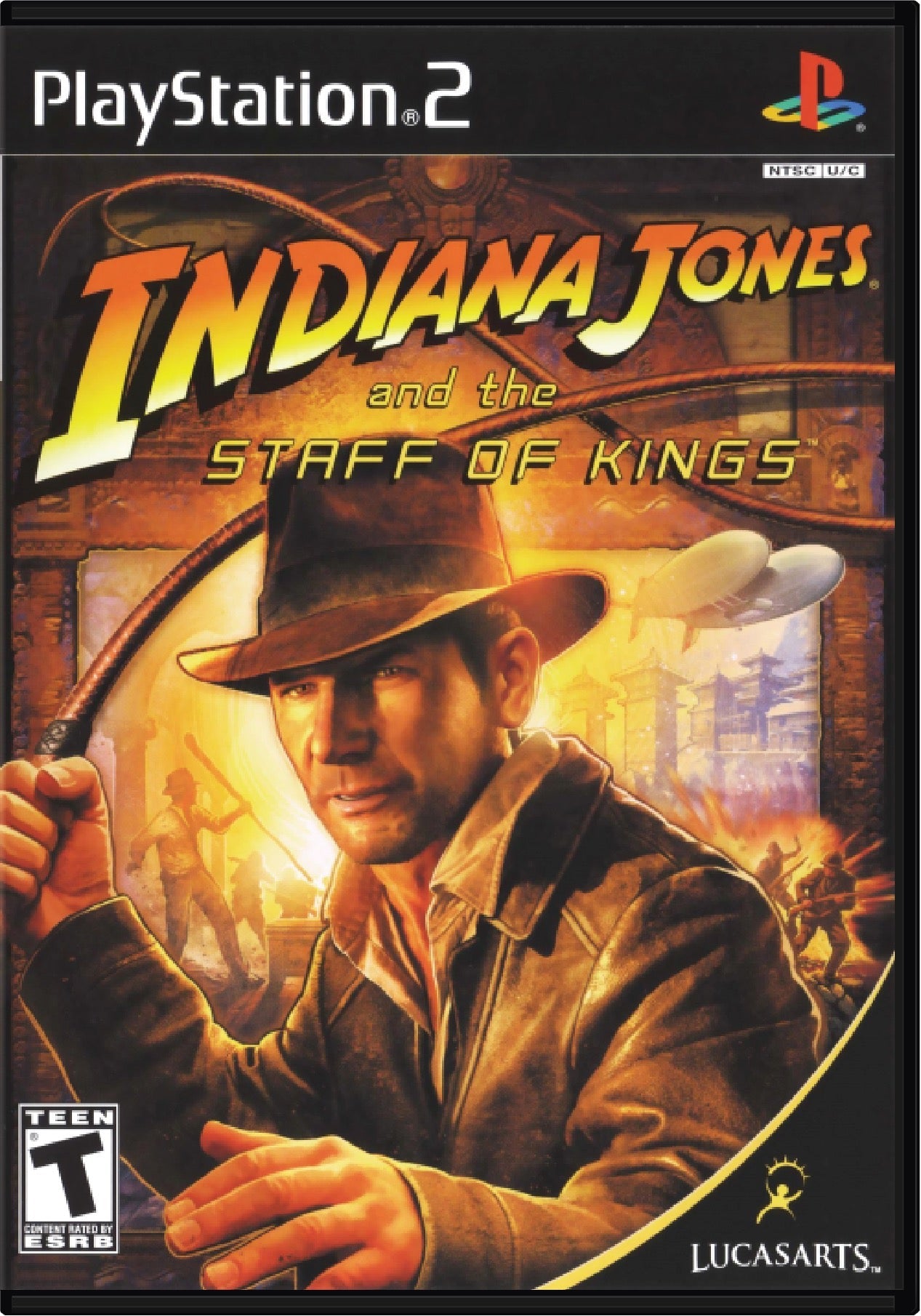 Indiana Jones and the Staff of Kings Cover Art and Product Photo