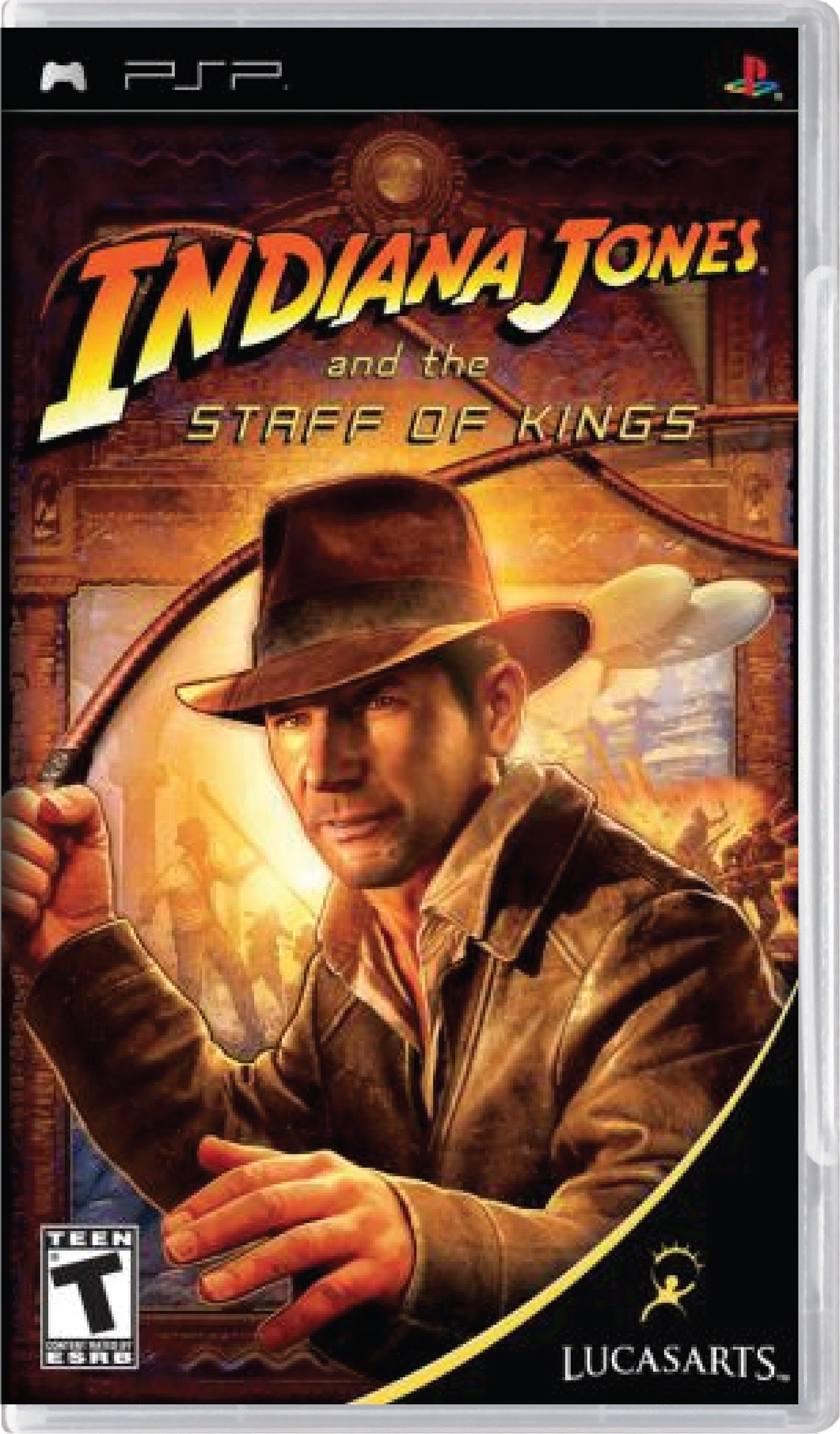 Indiana Jones and the Staff of Kings Cover Art