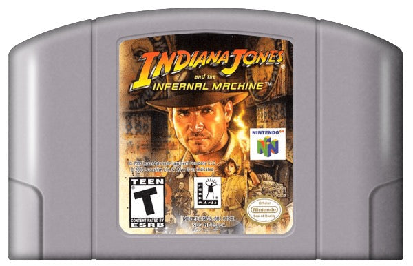 Indiana Jones Infernal Machine Cover Art and Product Photo