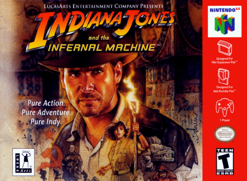 Indiana Jones Infernal Machine - Nintendo N64