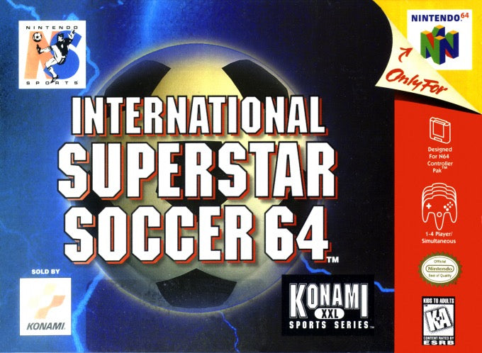 International Superstar Soccer 64 - Nintendo N64