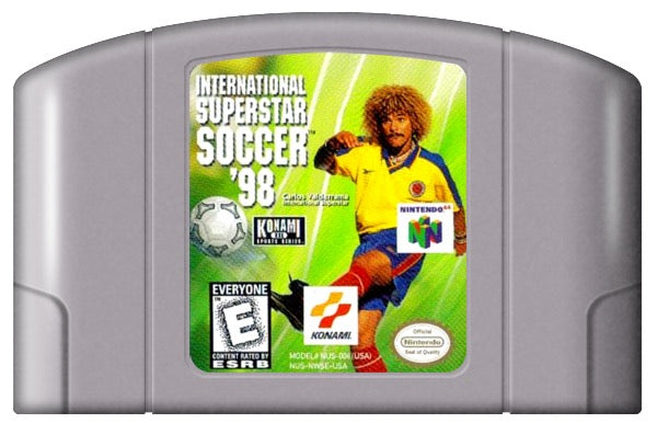 International Superstar Soccer 98 Cover Art and Product Photo