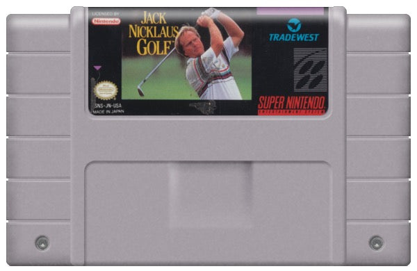 Jack Nicklaus Golf Cartridge