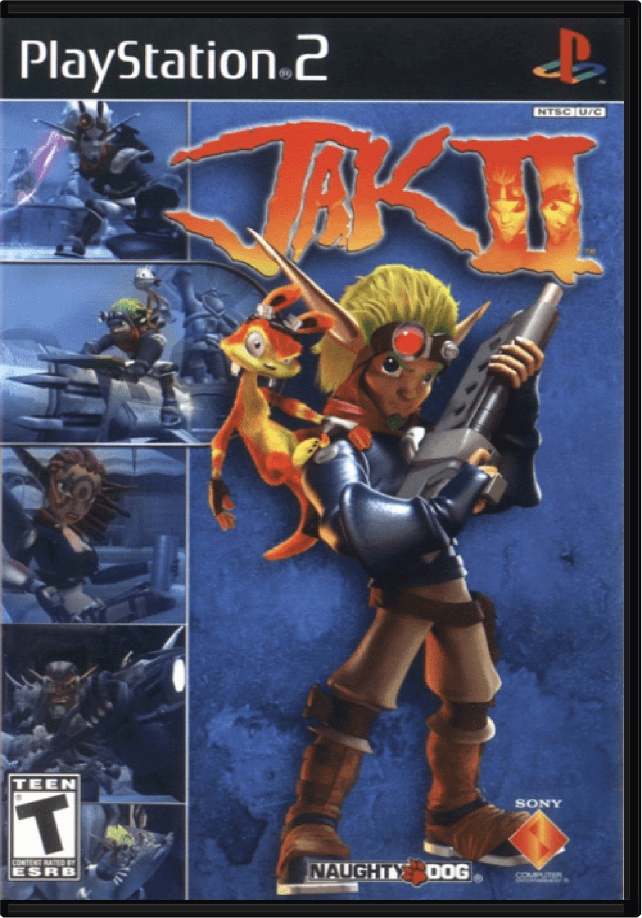 Jak II Cover Art and Product Photo