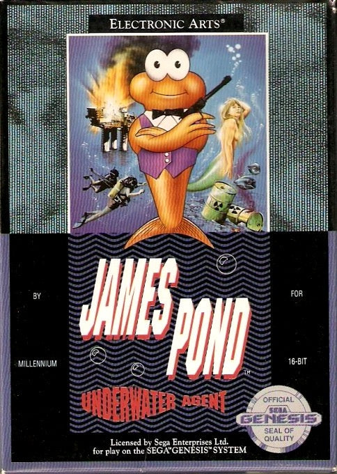 James Pond Cover Art