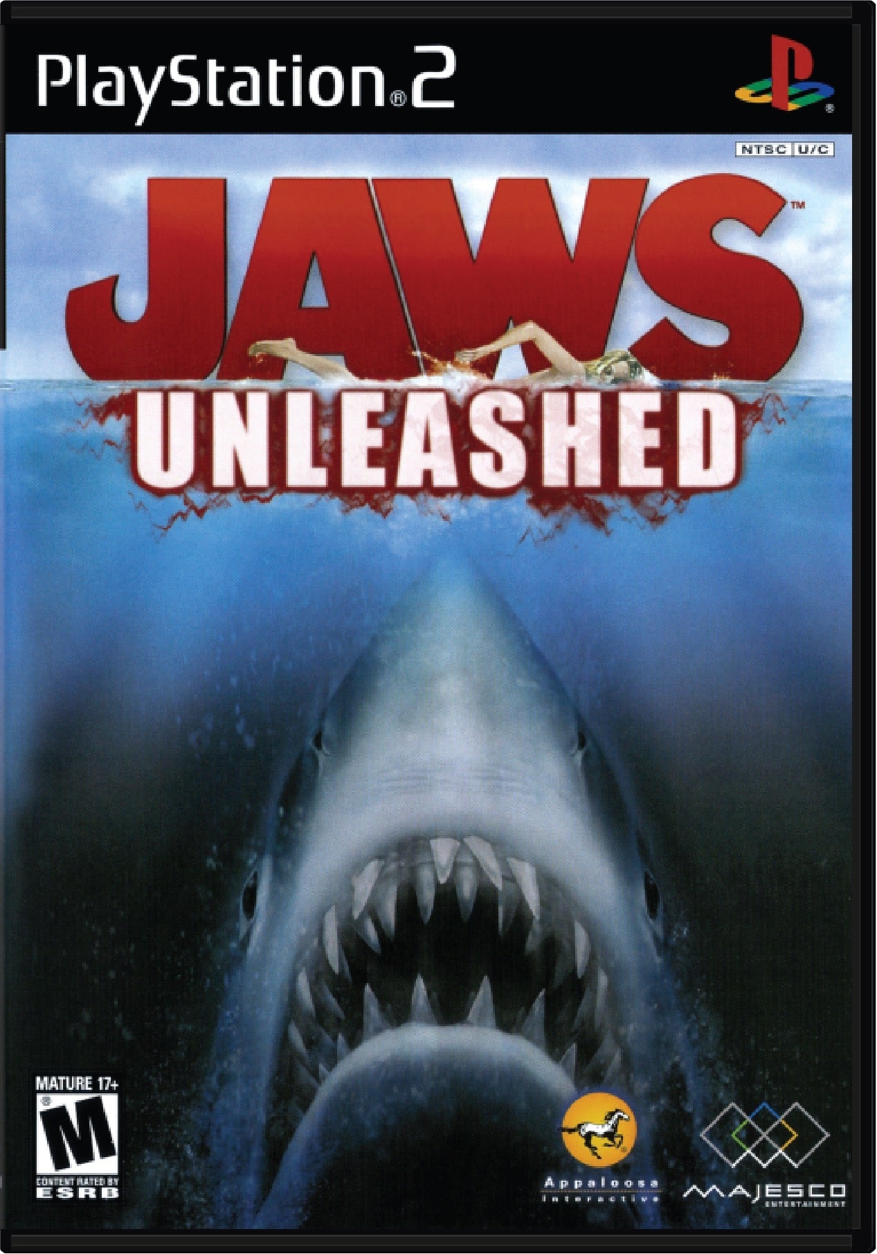 Jaws Unleashed Cover Art and Product Photo