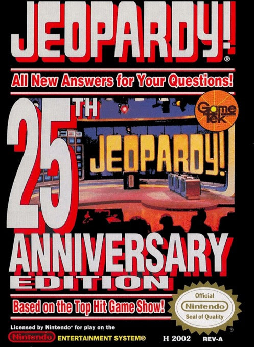 Jeopardy 25th Anniversary - Nintendo NES