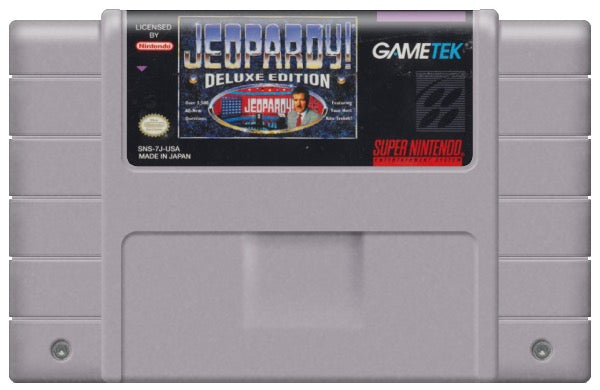 Jeopardy Deluxe Edition Cartridge