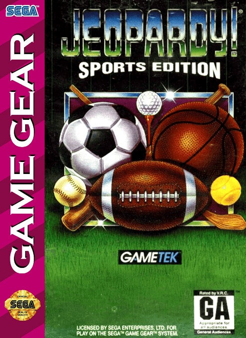 Jeopardy Sports Edition Cover Art