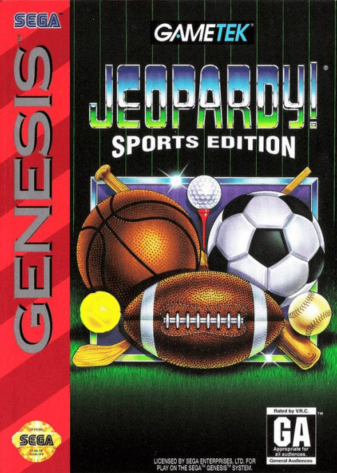 Jeopardy Sports Edition Cover Art