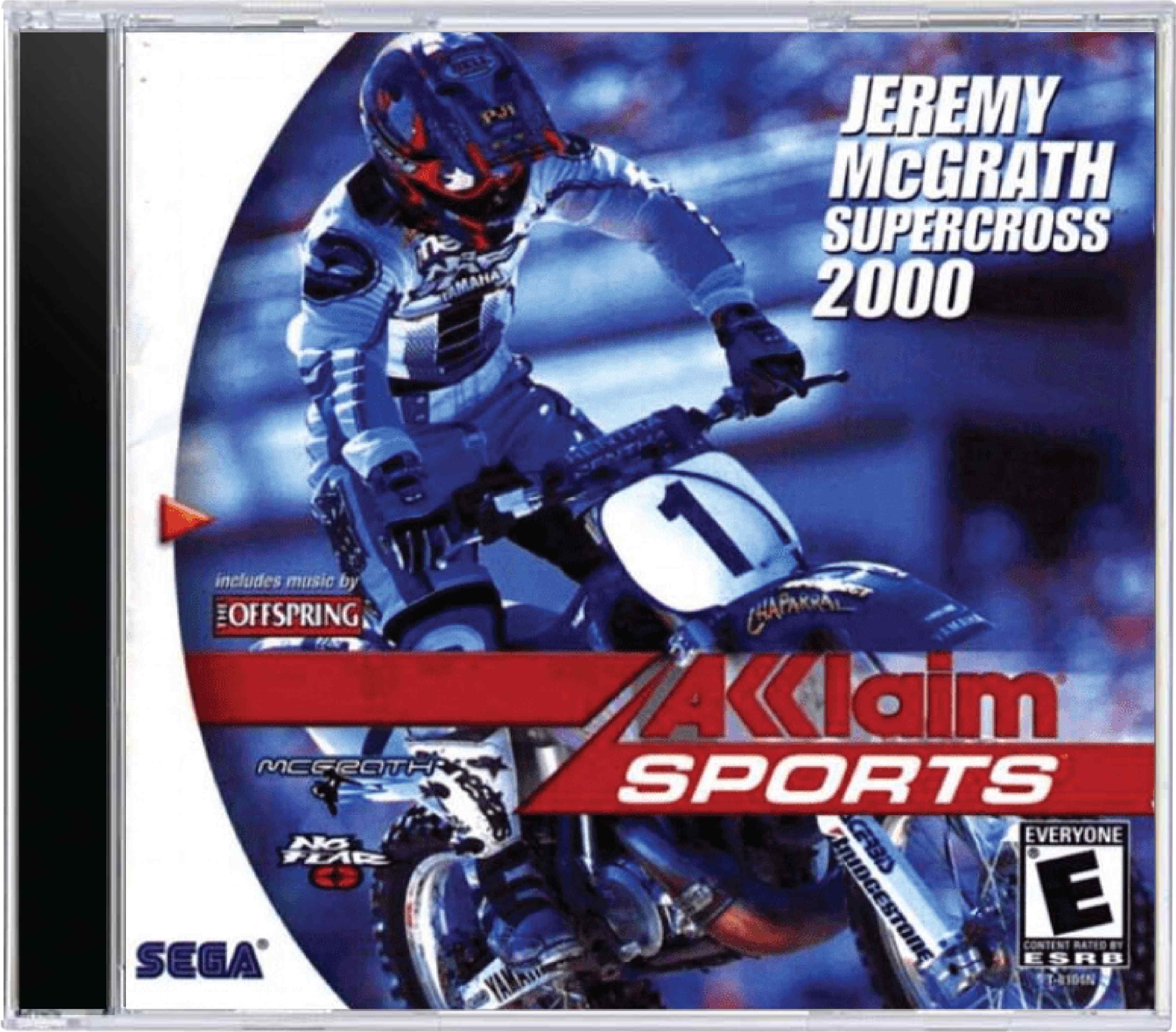 Jeremy McGrath Supercross 2000 Cover Art