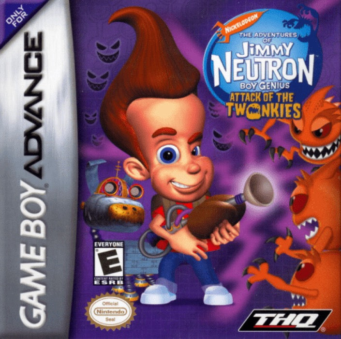 Jimmy Neutron Attack of the Twonkies Cover Art