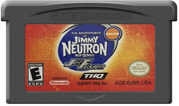 Jimmy Neutron Jet Fusion Cartridge