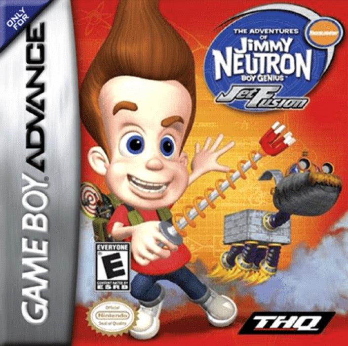 Jimmy Neutron Jet Fusion Cover Art