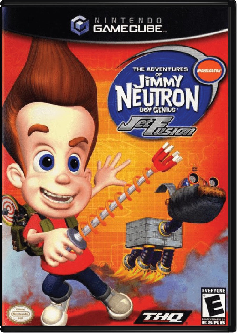 Jimmy Neutron Jet Fusion Cover Art and Product Photo