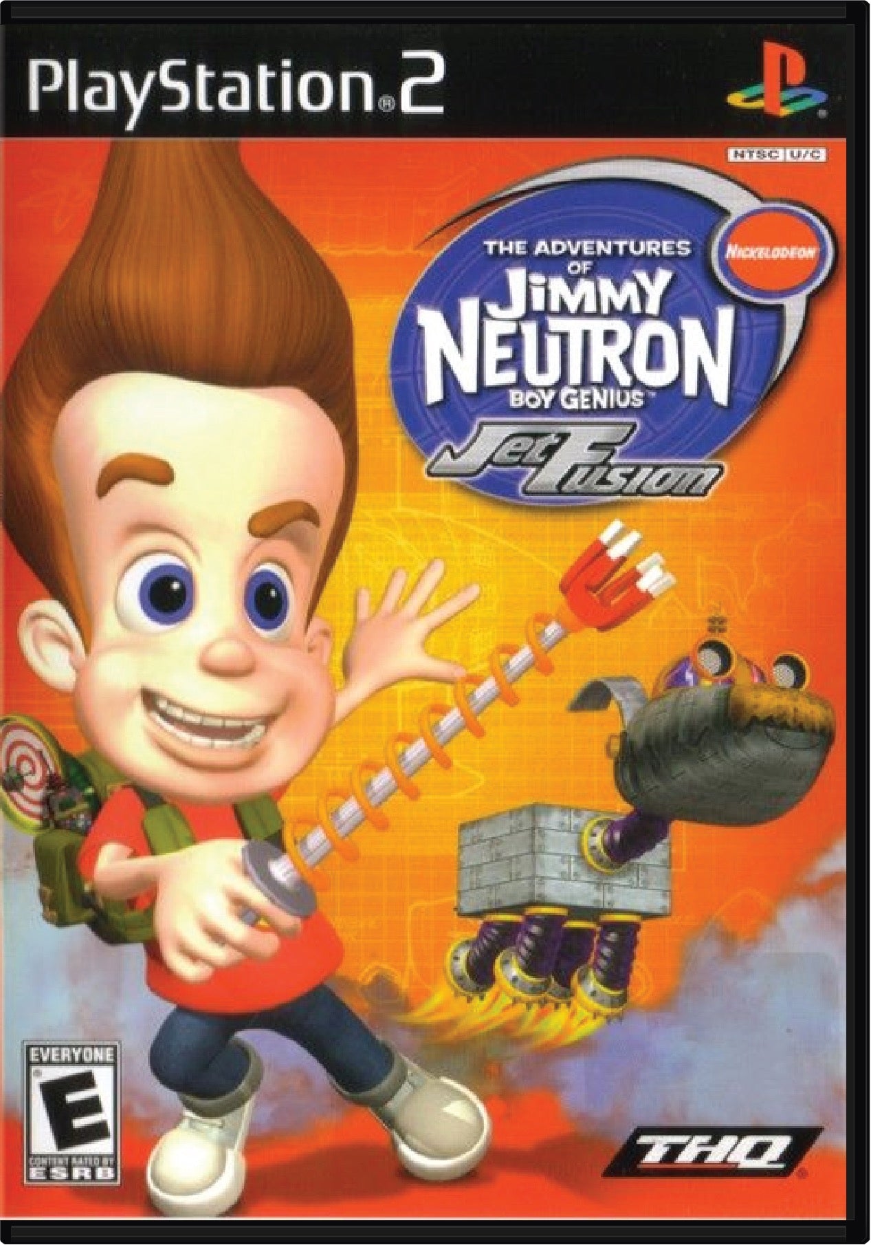 Jimmy Neutron Jet Fusion Cover Art and Product Photo