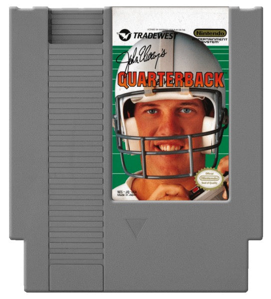 John Elway's Quarterback Cover Art and Product Photo