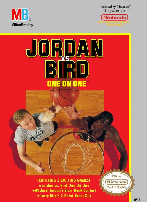 Jordan vs Bird One on One - Nintendo NES