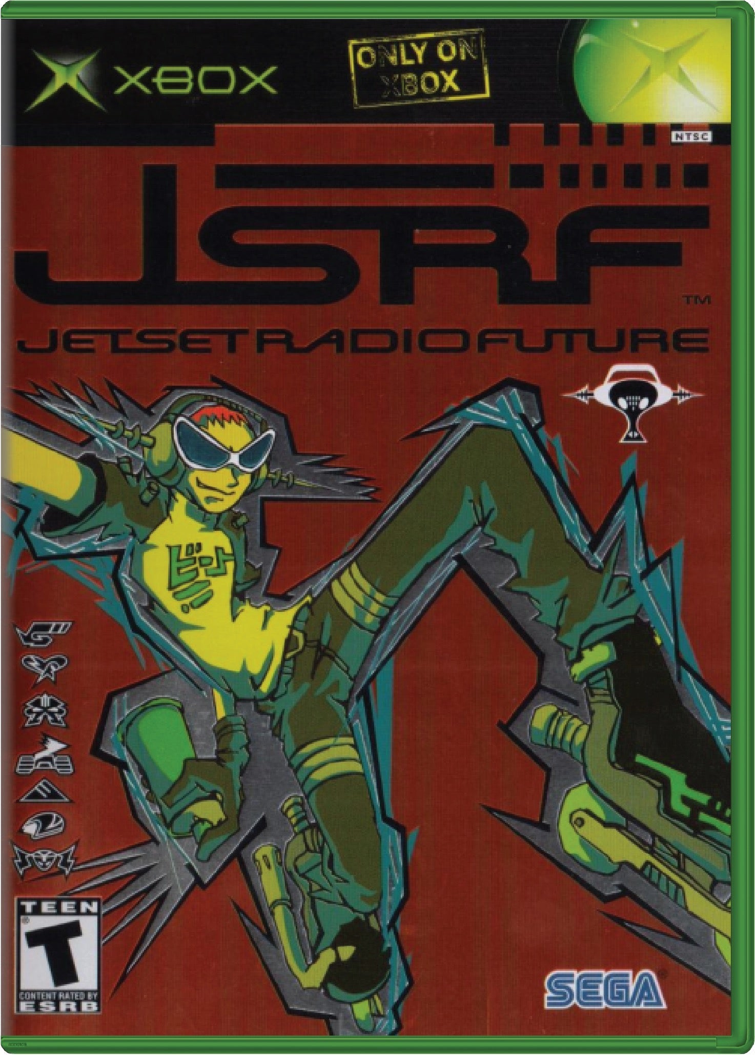 JSRF Jet Set Radio Future Cover Art