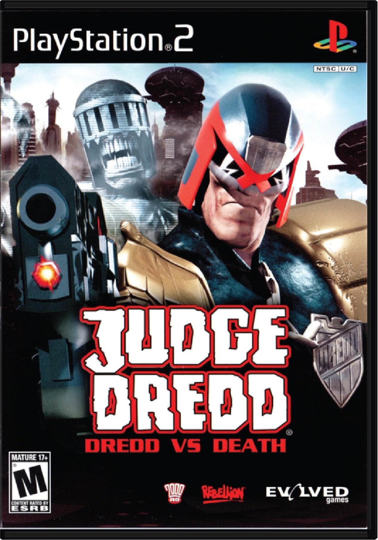 Judge Dredd Dredd vs Death Cover Art and Product Photo