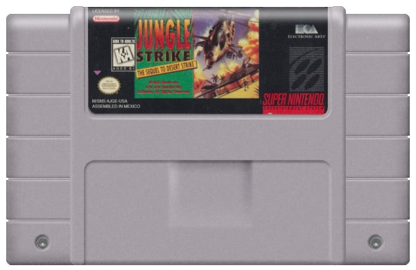 Jungle Strike Cartridge