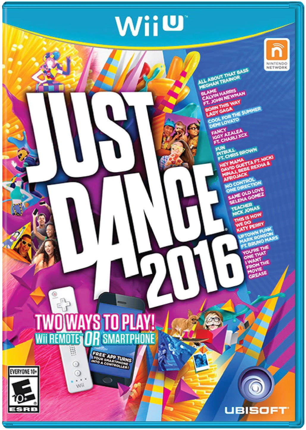 Just Dance 2016 Cover Art and Product Photo