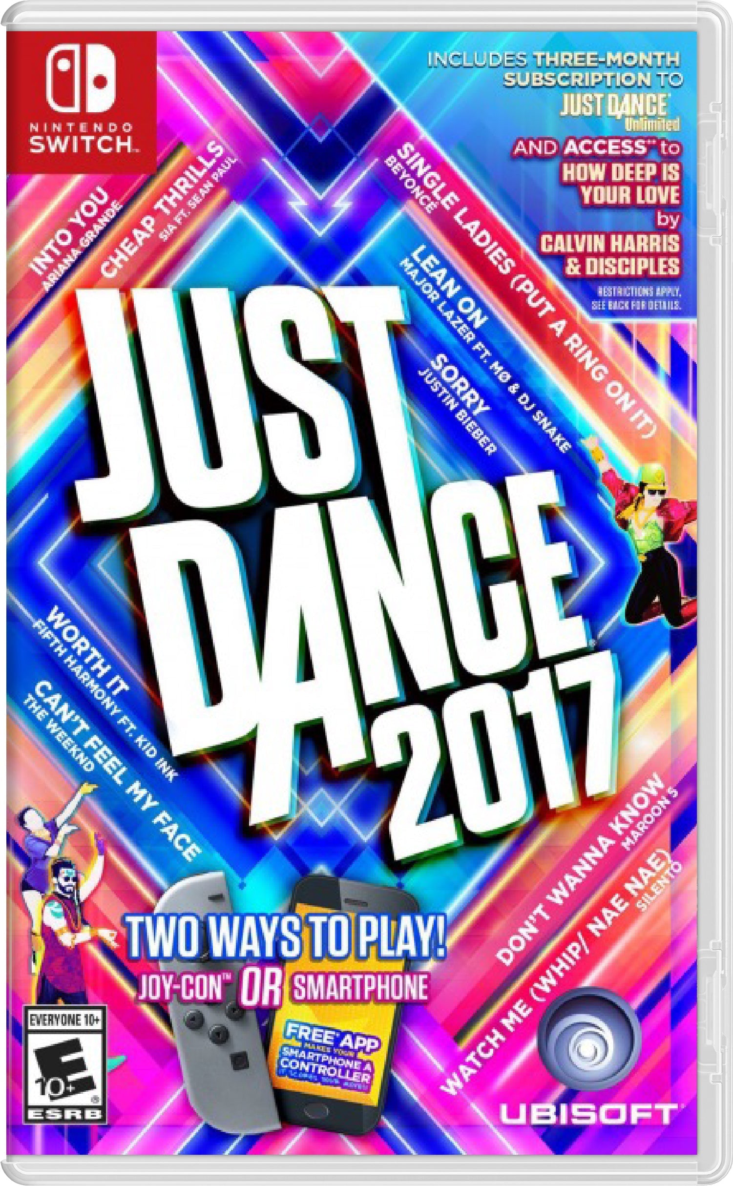 Just Dance 2017 Cover Art