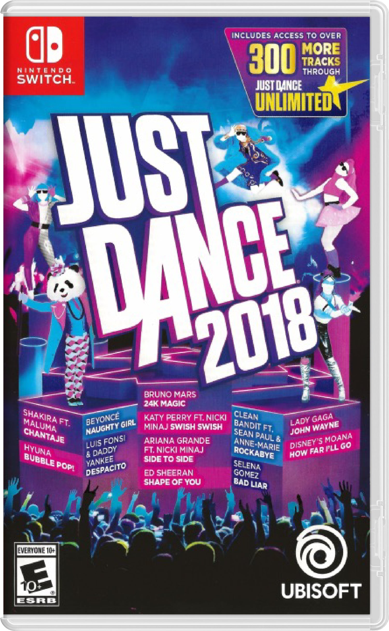 Just Dance 2018 Cover Art