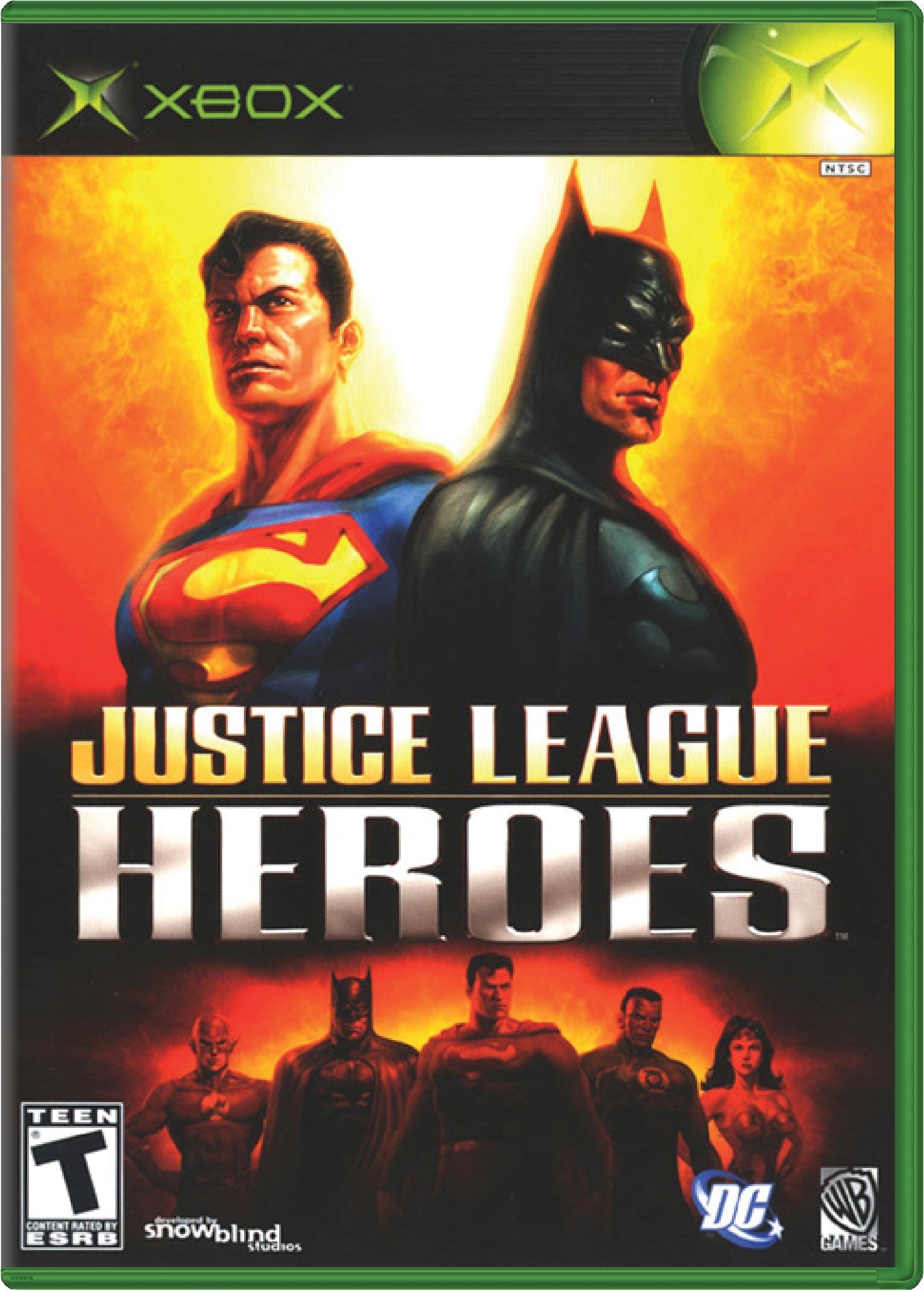 Justice League Heroes Cover Art