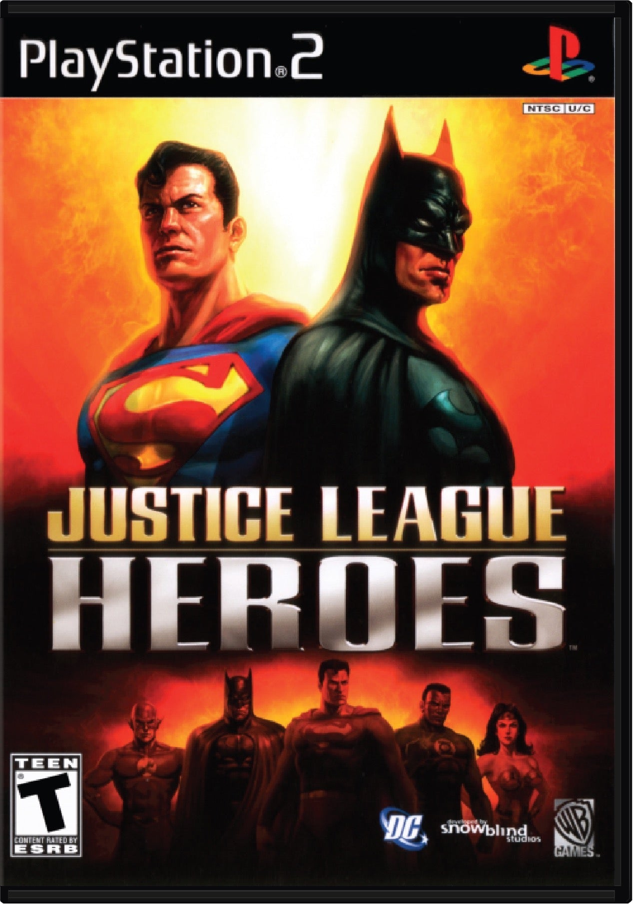 Justice League Heroes Cover Art and Product Photo