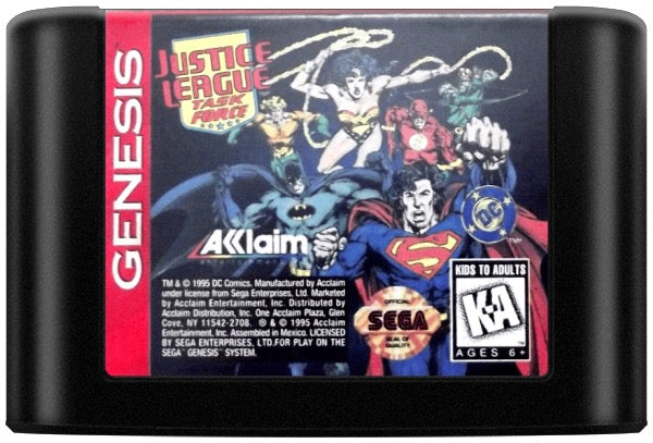 Justice League Task Force Cartridge