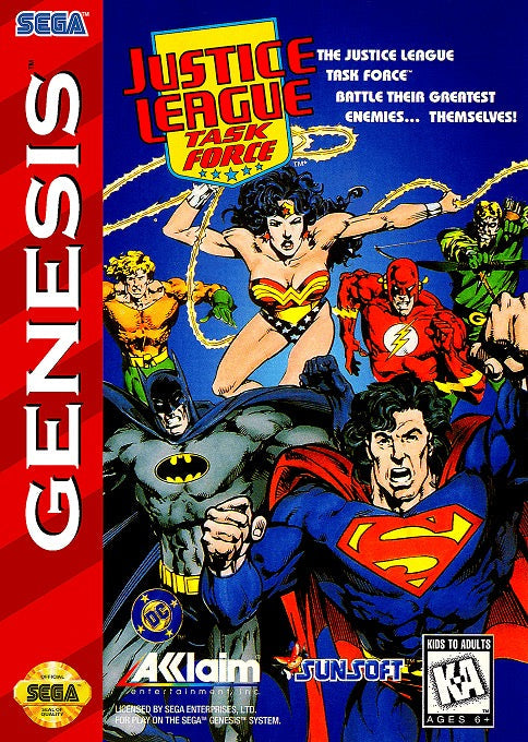 Justice League Task Force Cover Art