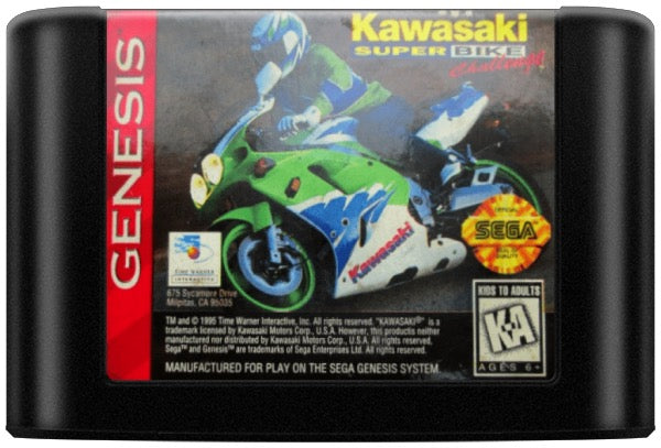 Kawasaki Superbike Challenge Cartridge