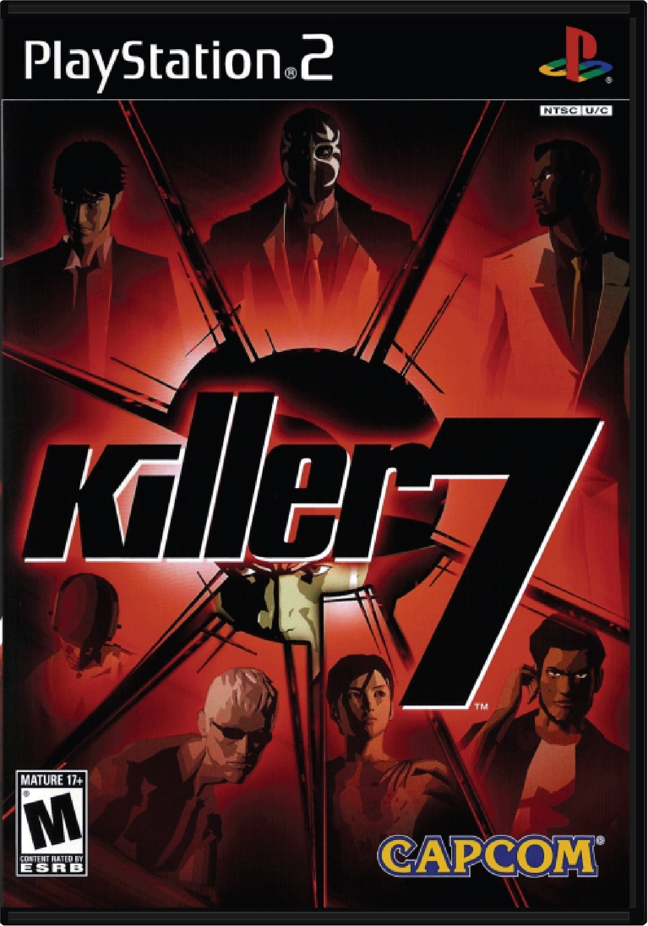 Killer 7 Cover Art and Product Photo
