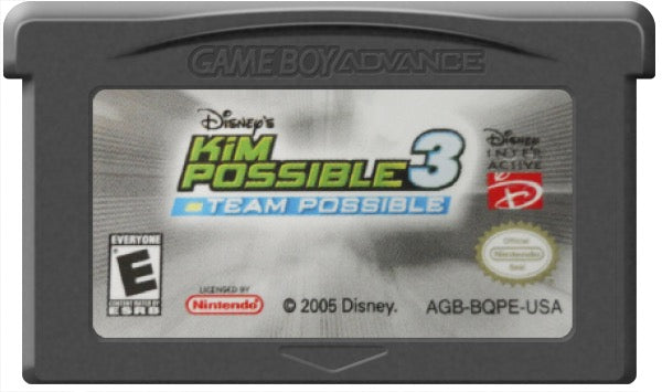 Kim Possible 3 Cartridge