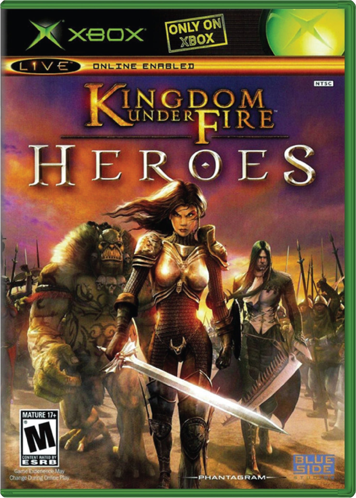 Kingdom Under Fire Heroes Cover Art