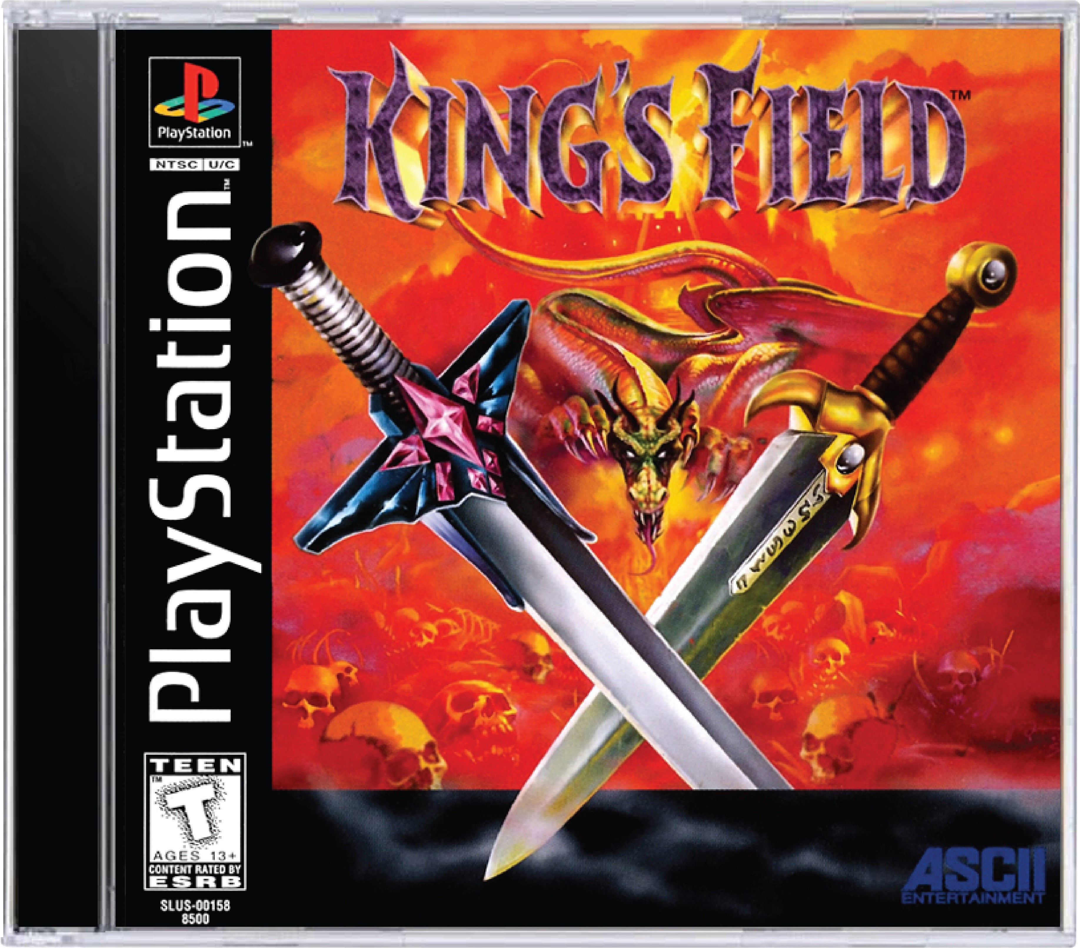 King's Field Cover Art and Product Photo