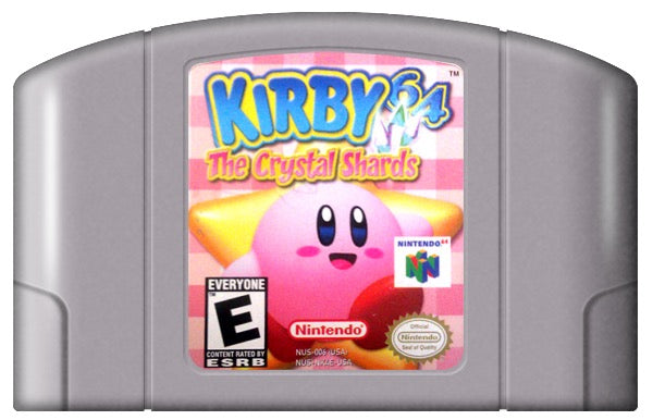 Kirby 64 The Crystal Shards Cover Art and Product Photo