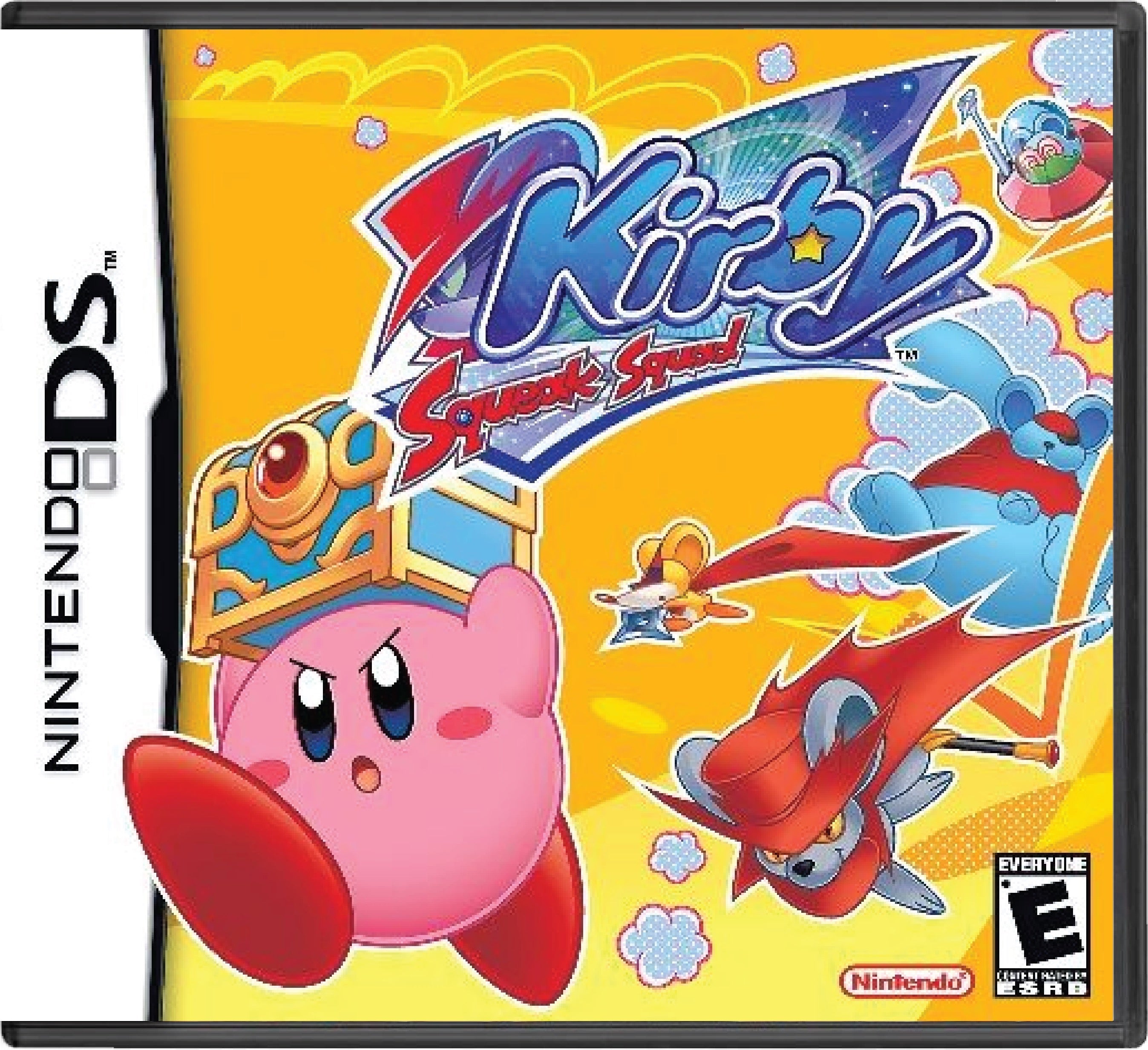 Kirby Squeak Squad Cover Art