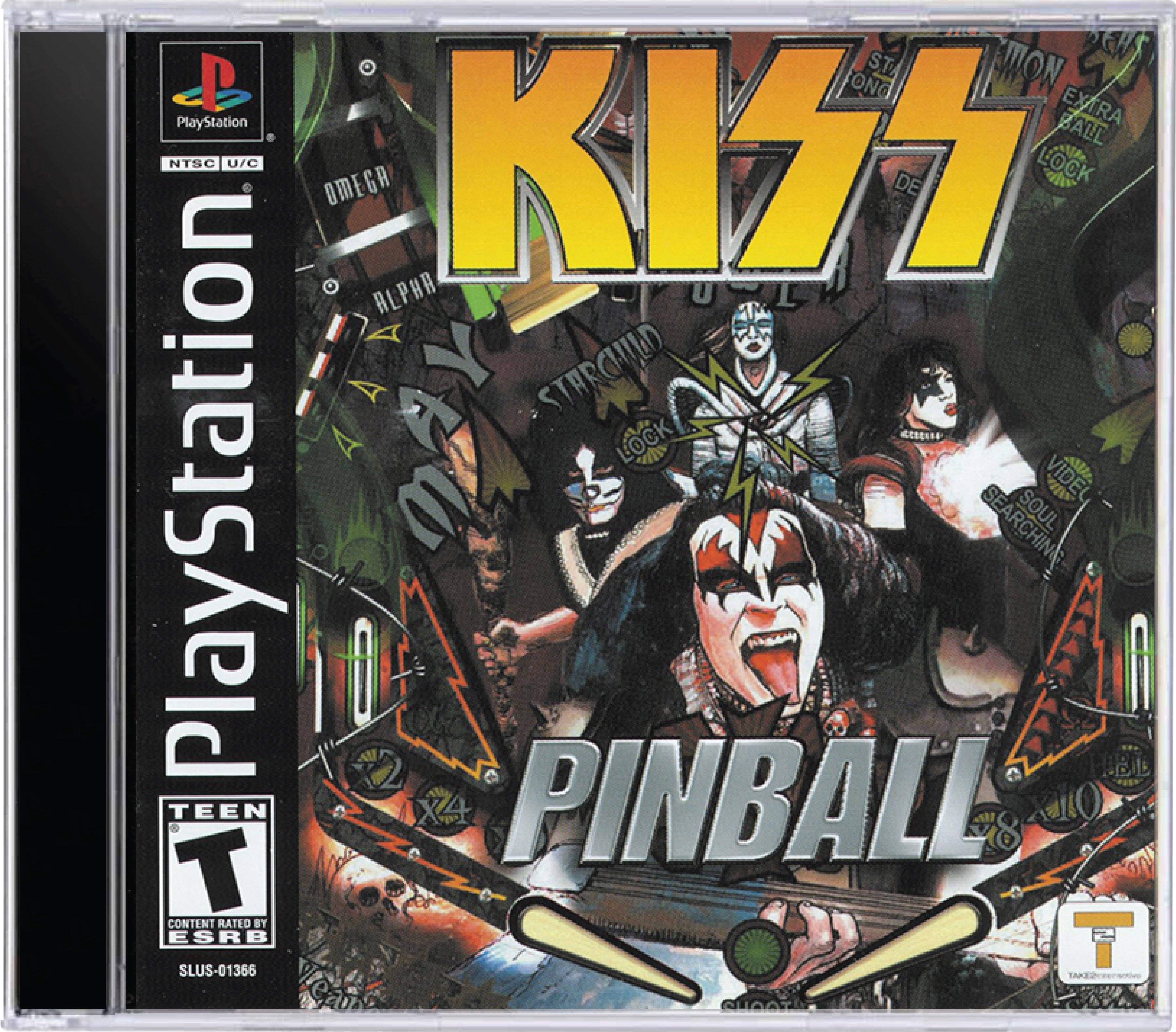 Kiss Pinball Cover Art and Product Photo