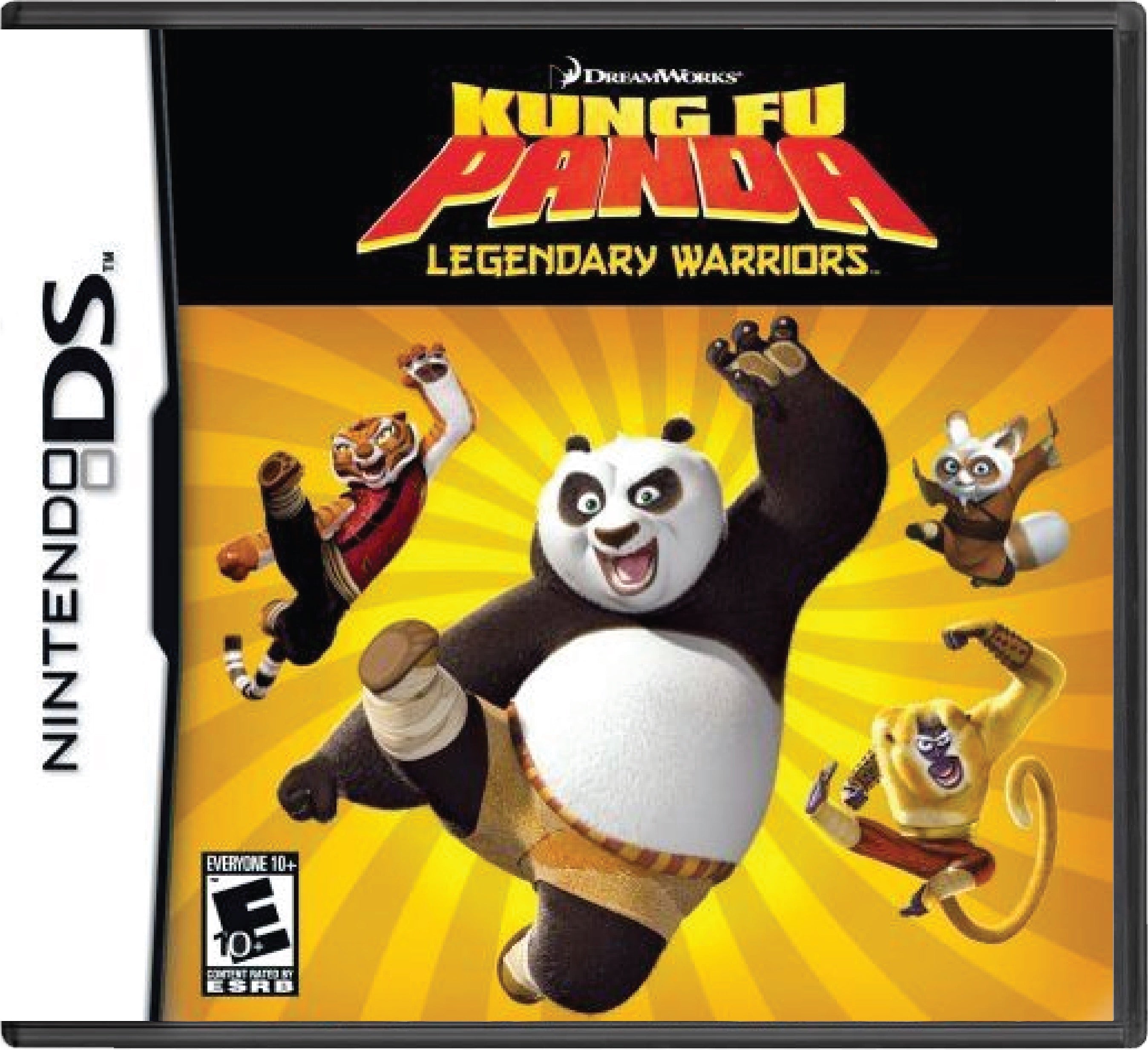 Kung Fu Panda Legendary Warriors Cover Art