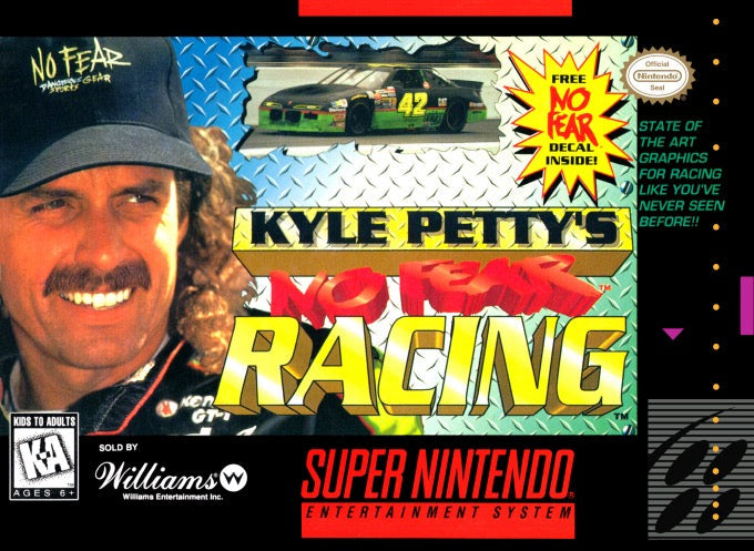 Kyle Petty's No Fear Racing Cover Art