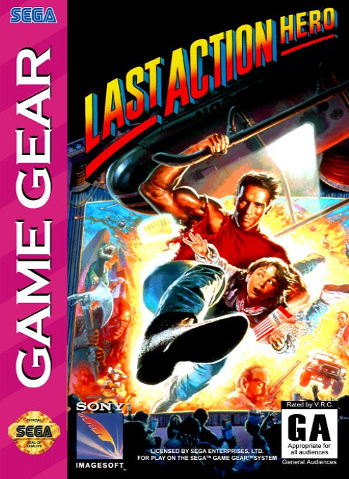 Last Action Hero Cover Art