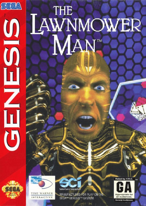 Lawnmower Man Cover Art