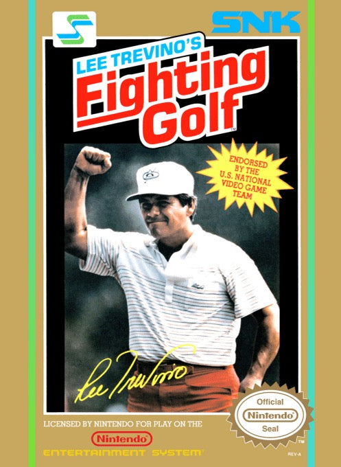 Lee Trevino's Fighting Golf - Nintendo NES