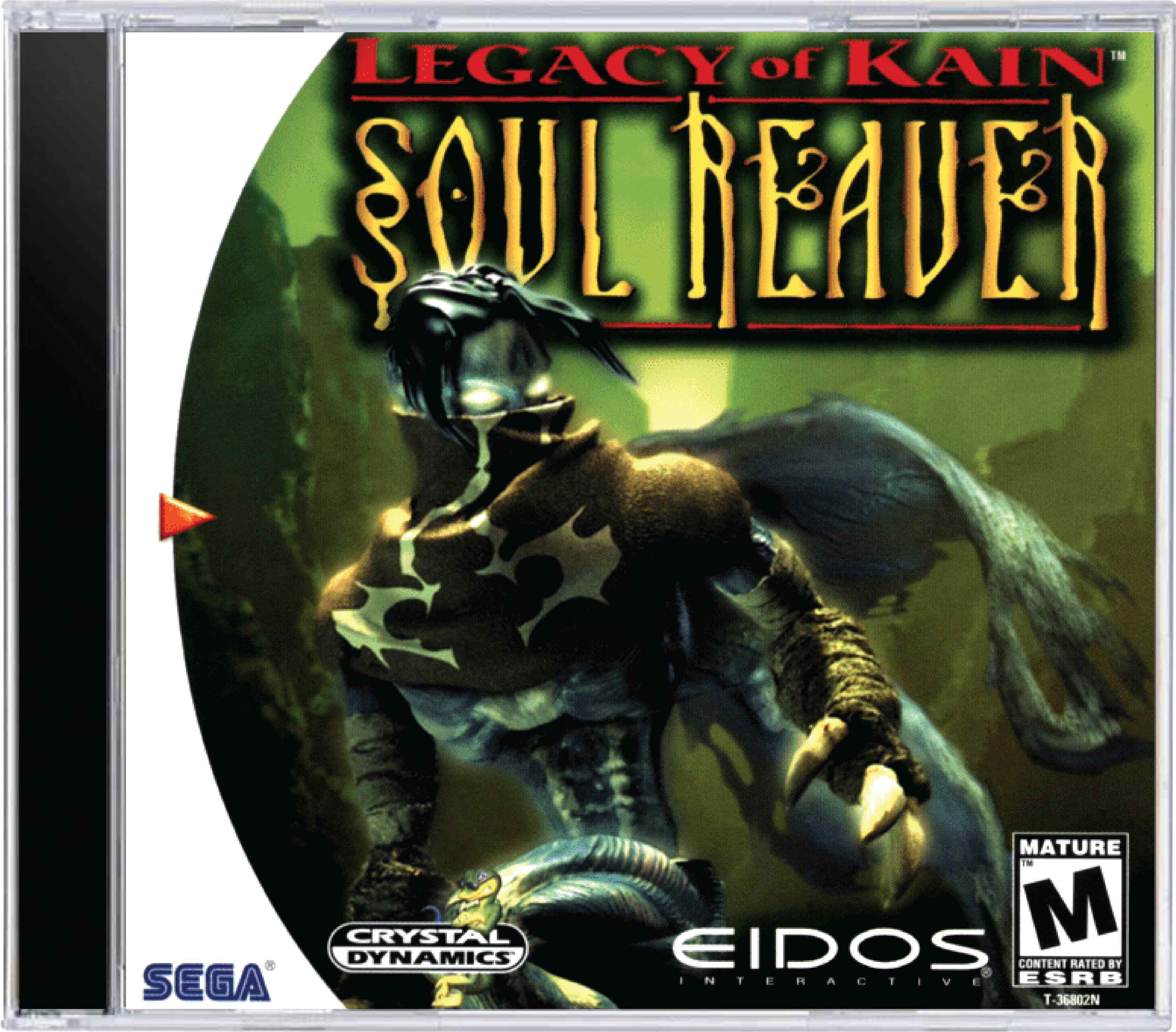 Legacy of Kain Soul Reaver Cover Art