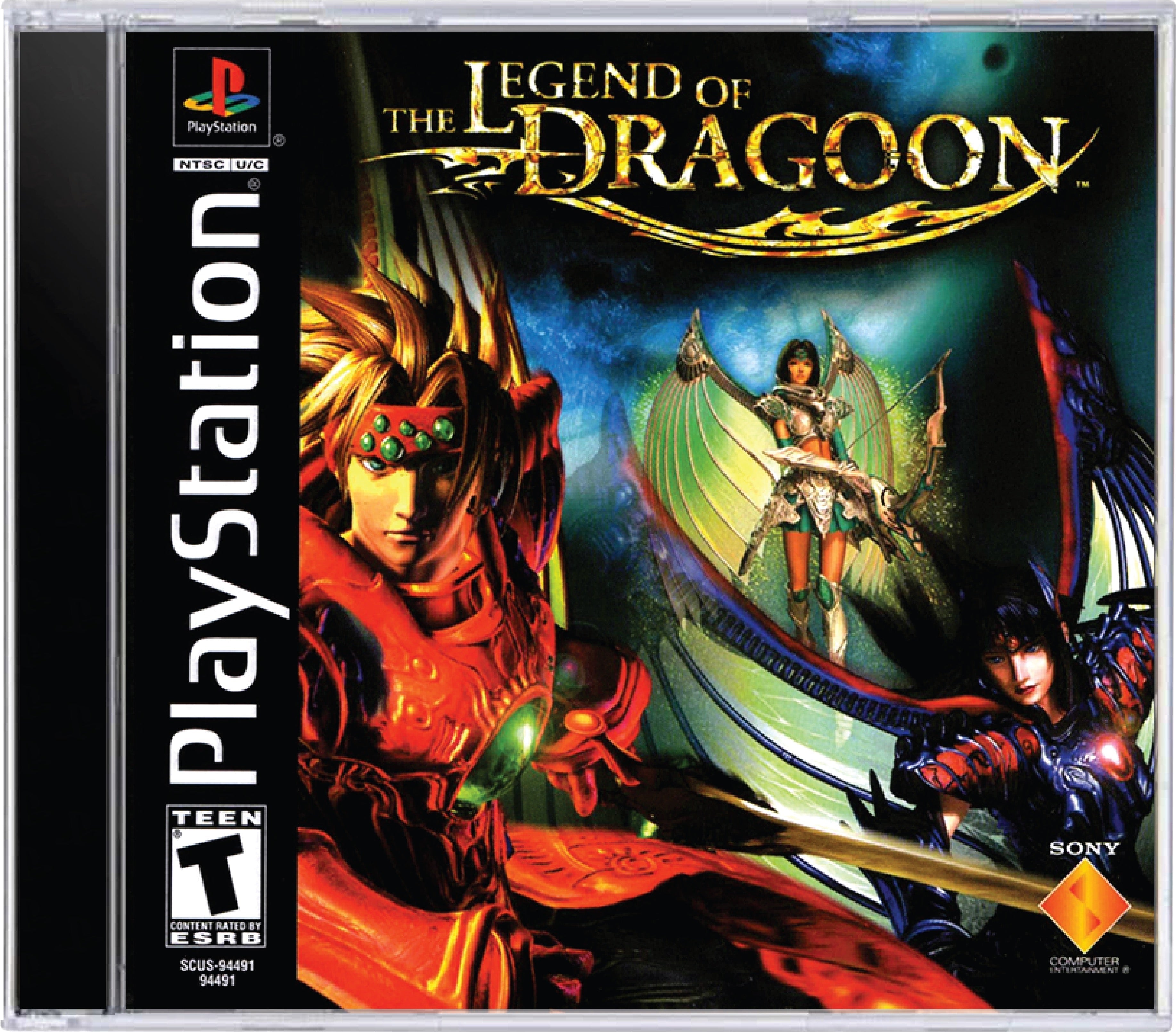 Legend of Dragoon Cover Art and Product Photo